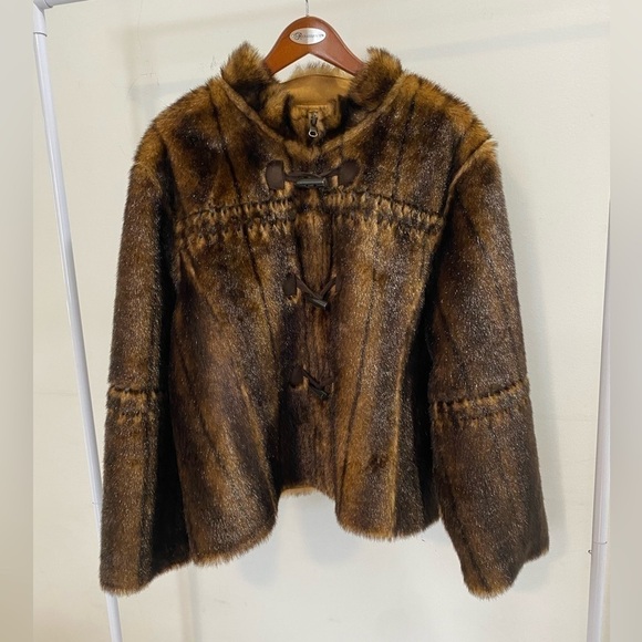 NEW Fur Suede Reversible Western Jacket - Picture 4 of 14